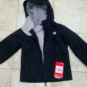 North face rain coat